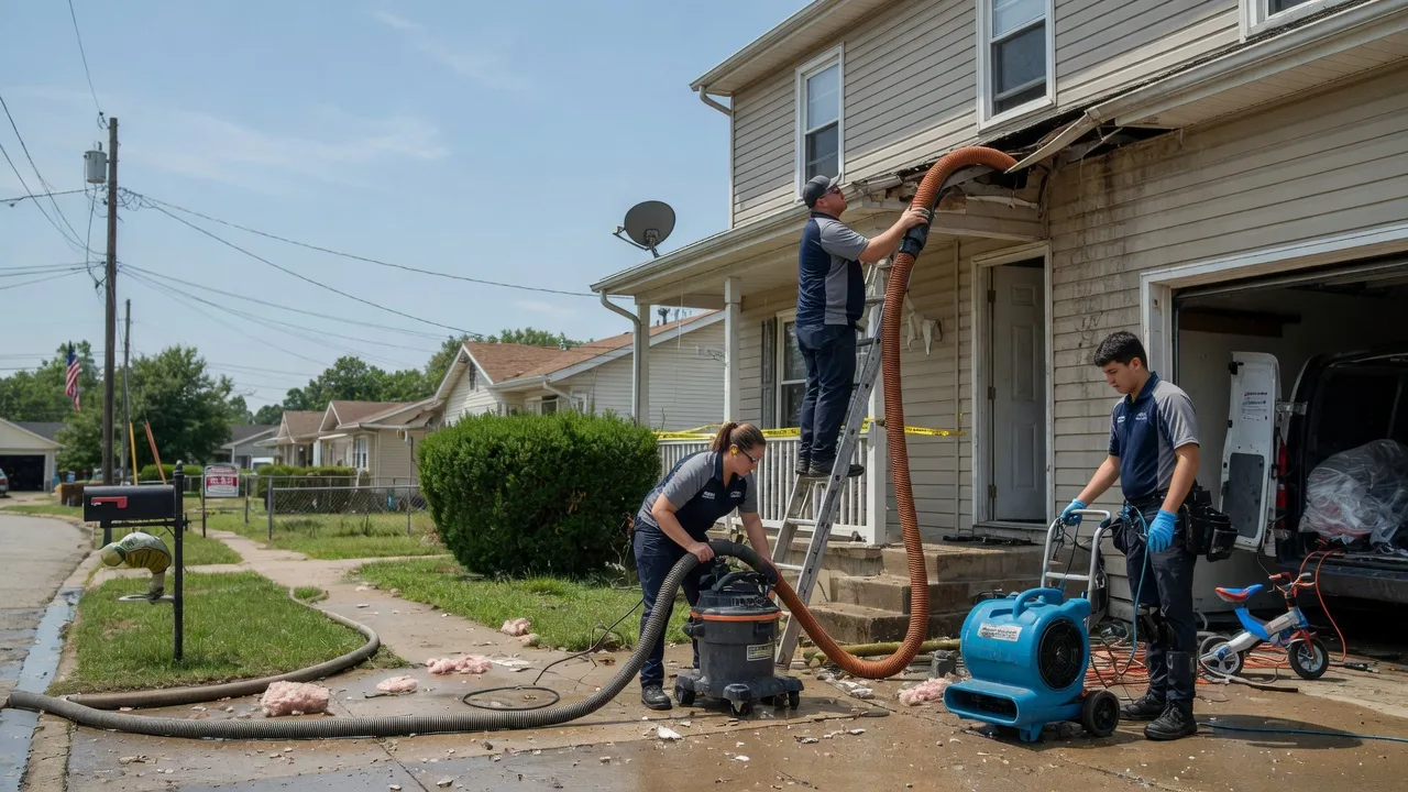 Water Damage Restoration in Carmen, OK near me